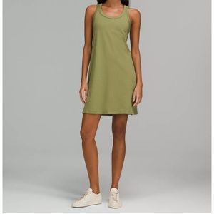 Lululemon Classic-Fit Cotton-Blend Scoop Dress